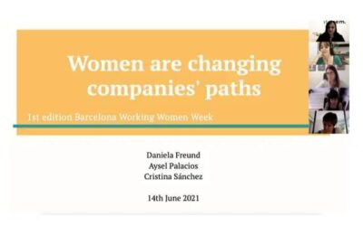 Las mujeres están cambiando el rumbo de las empresas.